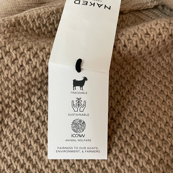 Honeycomb Knit Elena Cashmere Cardigan from NakedCashmere - Picture 11 of 13